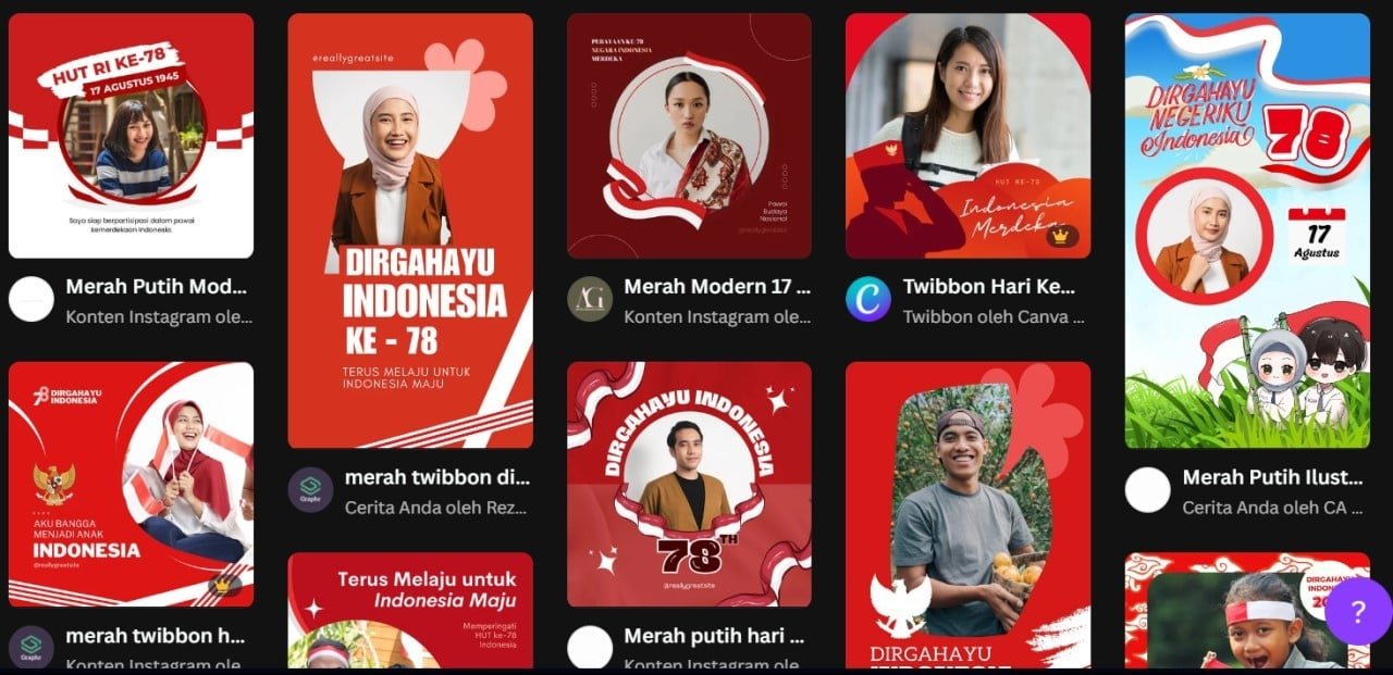 Cara Membuat Twibbon 17 Agustus 2023 Yang Wajib Dicoba