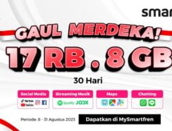 Smartfren Meluncurkan Promo Menarik: Paket Gaul Merdeka!