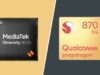 Duel Chipset MediaTek Dimensity 8050 Melawan Qualcomm Snapdragon 870
