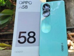 OPPO A58: Handphone Entry-Level dengan NFC dan Sertifikasi IPX4