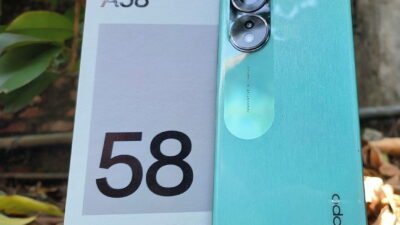 OPPO A58: Handphone Entry-Level dengan NFC dan Sertifikasi IPX4