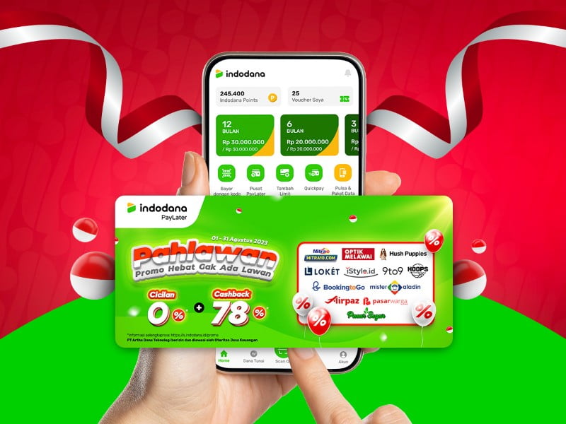 Indodana Persembahkan Promo Istimewa "PAHLAWAN" untuk Merayakan HUT ke-78 RI