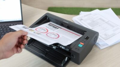 Mengoptimalkan Digitalisasi Dokumen dengan Canon imageFORMULA DR-M140II dan DR-M1060II