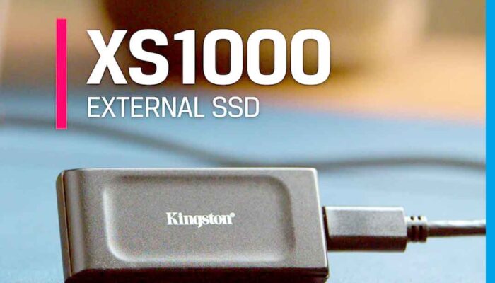 Kingston Memperkenalkan SSD Eksternal XS1000 Dengan Kapasitas Penyimpanan 1TB Dan 2TB